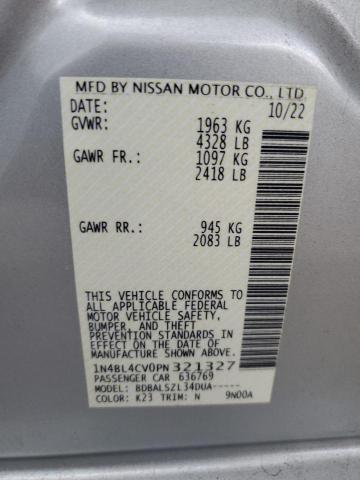 Photo 11 VIN: 1N4BL4CV0PN321327 - NISSAN ALTIMA 