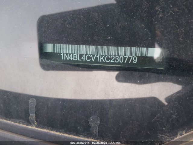 Photo 8 VIN: 1N4BL4CV1KC230779 - NISSAN ALTIMA 