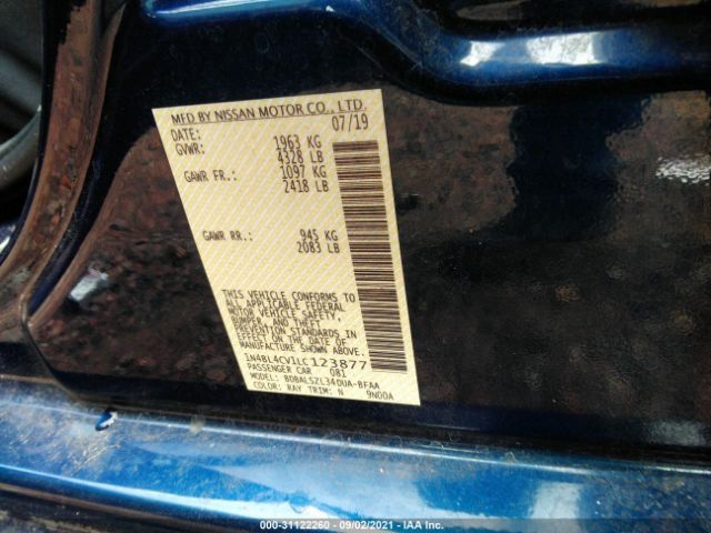 Photo 8 VIN: 1N4BL4CV1LC123877 - NISSAN ALTIMA 