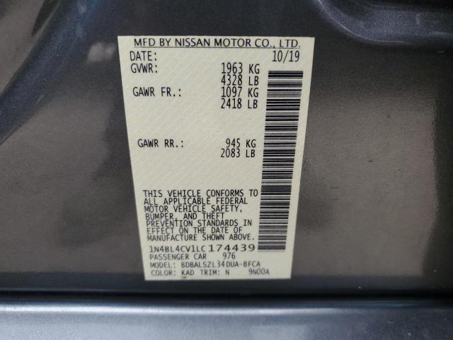 Photo 11 VIN: 1N4BL4CV1LC174439 - NISSAN ALTIMA 