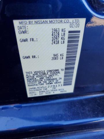 Photo 12 VIN: 1N4BL4CV1LC229133 - NISSAN ALTIMA SR 