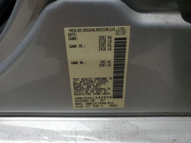 Photo 11 VIN: 1N4BL4CV1LC242979 - NISSAN ALTIMA SR 