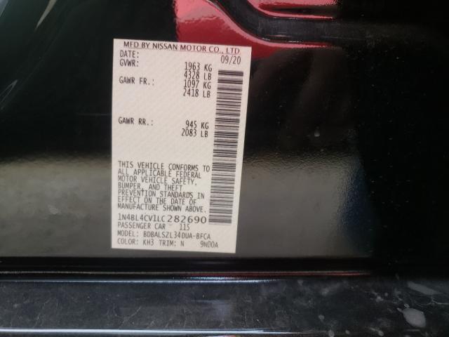 Photo 9 VIN: 1N4BL4CV1LC282690 - NISSAN ALTIMA SR 