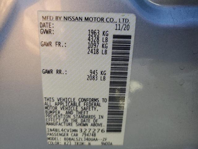 Photo 9 VIN: 1N4BL4CV1MN327276 - NISSAN ALTIMA SR 