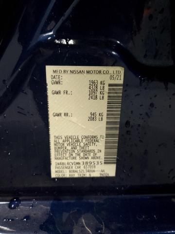 Photo 11 VIN: 1N4BL4CV1MN389535 - NISSAN ALTIMA SR 