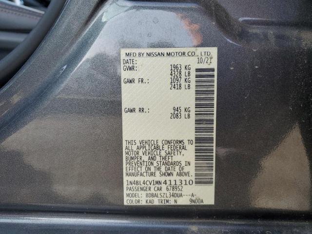 Photo 11 VIN: 1N4BL4CV1MN411310 - NISSAN ALTIMA SR 