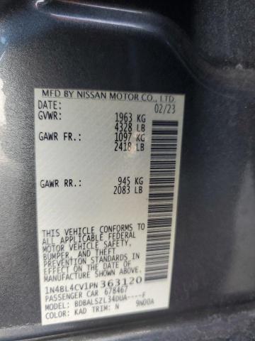 Photo 11 VIN: 1N4BL4CV1PN363120 - NISSAN ALTIMA 