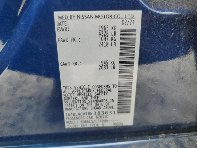 Photo 11 VIN: 1N4BL4CV1RN383631 - NISSAN ALTIMA 