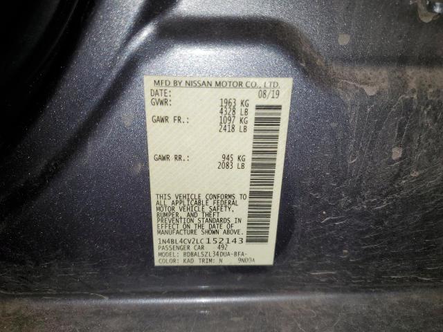 Photo 12 VIN: 1N4BL4CV2LC152143 - NISSAN ALTIMA SR 