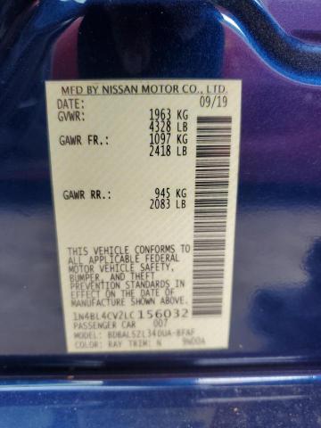 Photo 12 VIN: 1N4BL4CV2LC156032 - NISSAN ALTIMA SR 