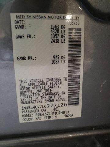 Photo 11 VIN: 1N4BL4CV2LC277126 - NISSAN ALTIMA 