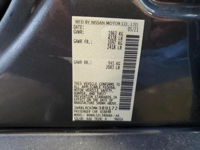 Photo 11 VIN: 1N4BL4CV2MN389172 - NISSAN ALTIMA SR 