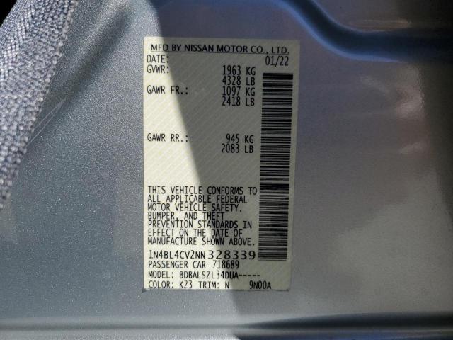 Photo 12 VIN: 1N4BL4CV2NN328339 - NISSAN ALTIMA 