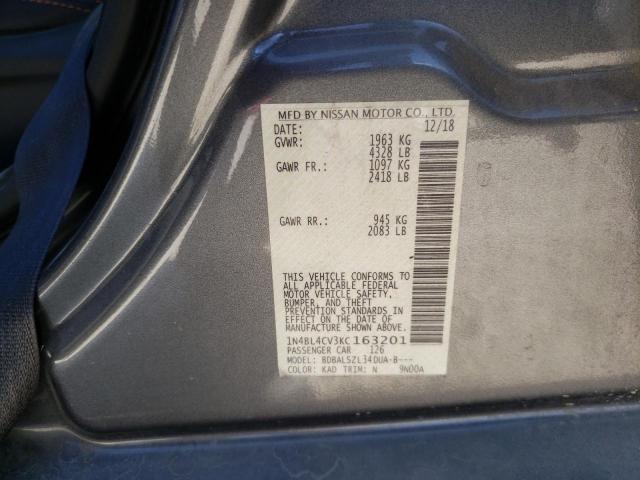 Photo 9 VIN: 1N4BL4CV3KC163201 - NISSAN ALTIMA SR 