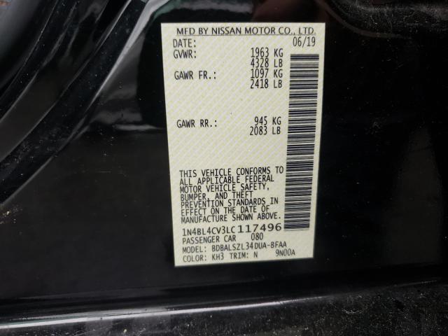 Photo 9 VIN: 1N4BL4CV3LC117496 - NISSAN ALTIMA SR 