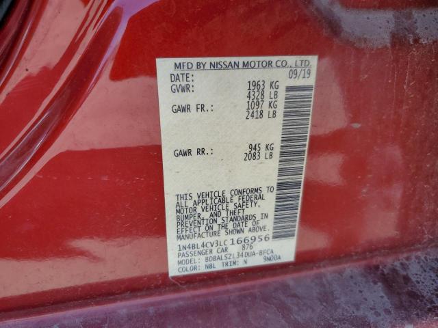 Photo 12 VIN: 1N4BL4CV3LC166956 - NISSAN ALTIMA SR 