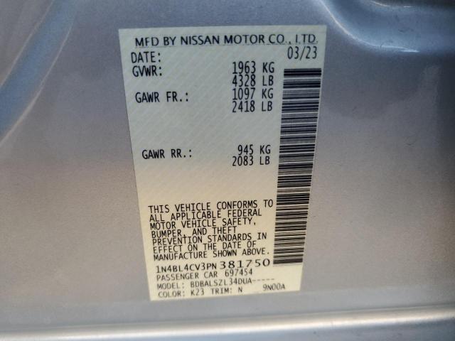 Photo 11 VIN: 1N4BL4CV3PN381750 - NISSAN ALTIMA SR 