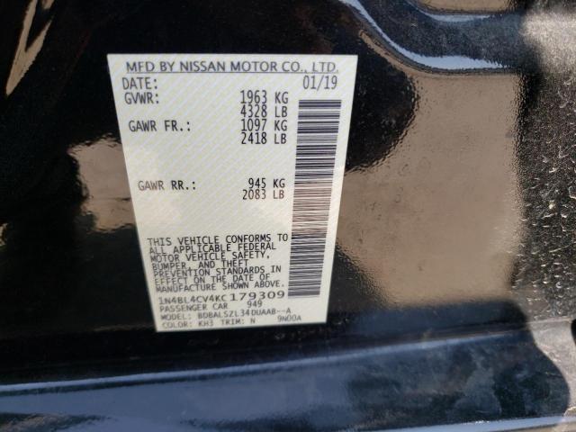 Photo 11 VIN: 1N4BL4CV4KC179309 - NISSAN ALTIMA SR 