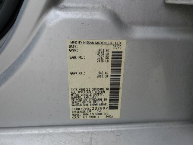 Photo 9 VIN: 1N4BL4CV4LC232897 - NISSAN ALTIMA SR 