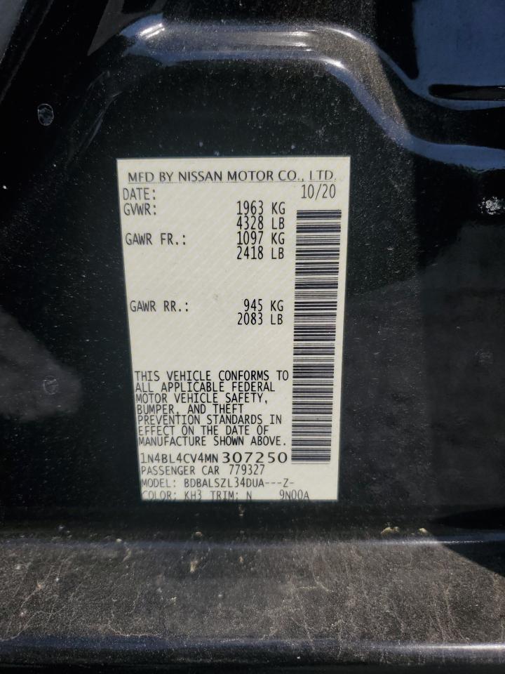 Photo 11 VIN: 1N4BL4CV4MN307250 - NISSAN ALTIMA 