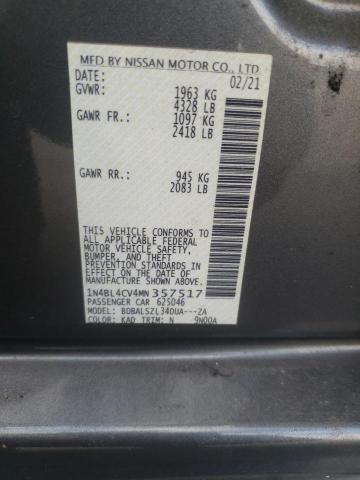 Photo 11 VIN: 1N4BL4CV4MN357517 - NISSAN ALTIMA SR 