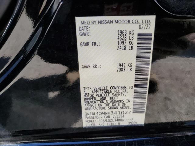 Photo 11 VIN: 1N4BL4CV4NN341027 - NISSAN ALTIMA SR 