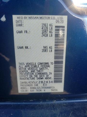 Photo 11 VIN: 1N4BL4CV5LC282434 - NISSAN ALTIMA SR 