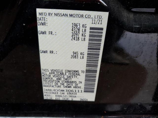 Photo 12 VIN: 1N4BL4CV5NN306111 - NISSAN ALTIMA SR 