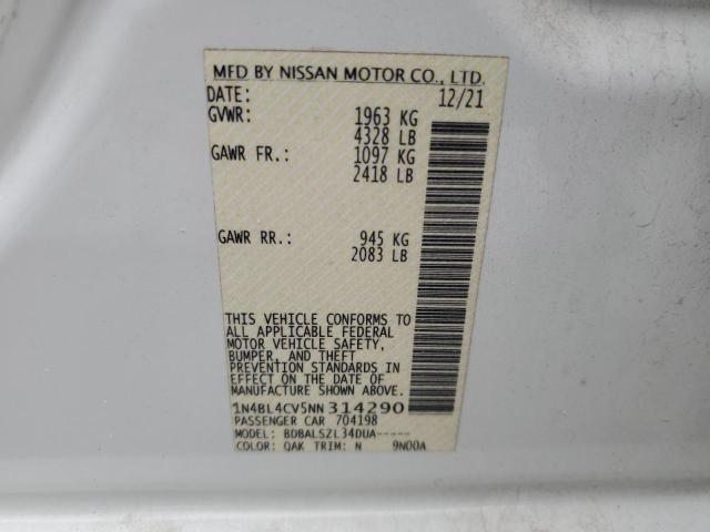 Photo 9 VIN: 1N4BL4CV5NN314290 - NISSAN ALTIMA SR 