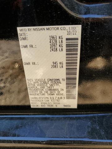 Photo 12 VIN: 1N4BL4CV5PN317483 - NISSAN ALTIMA SR 