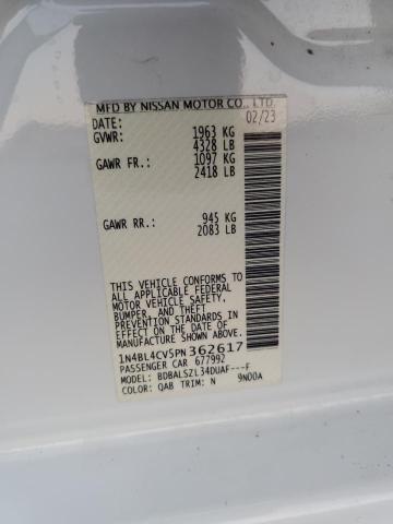 Photo 11 VIN: 1N4BL4CV5PN362617 - NISSAN ALTIMA SR 