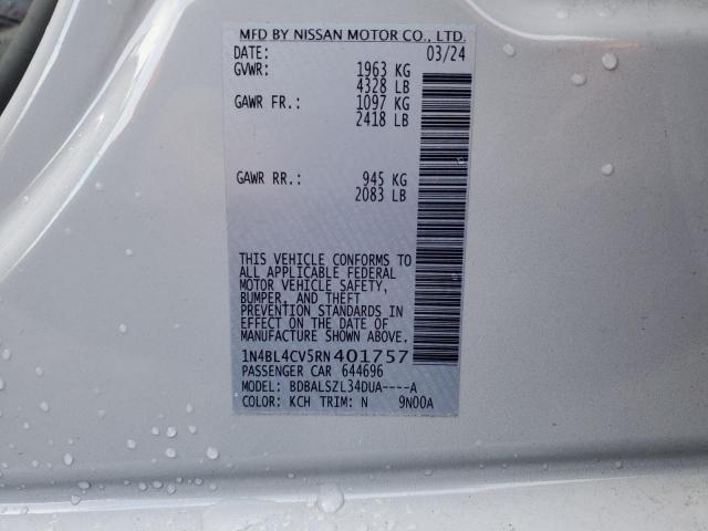 Photo 11 VIN: 1N4BL4CV5RN401757 - NISSAN ALTIMA SR 