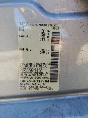 Photo 12 VIN: 1N4BL4CV6KN317484 - NISSAN ALTIMA SR 