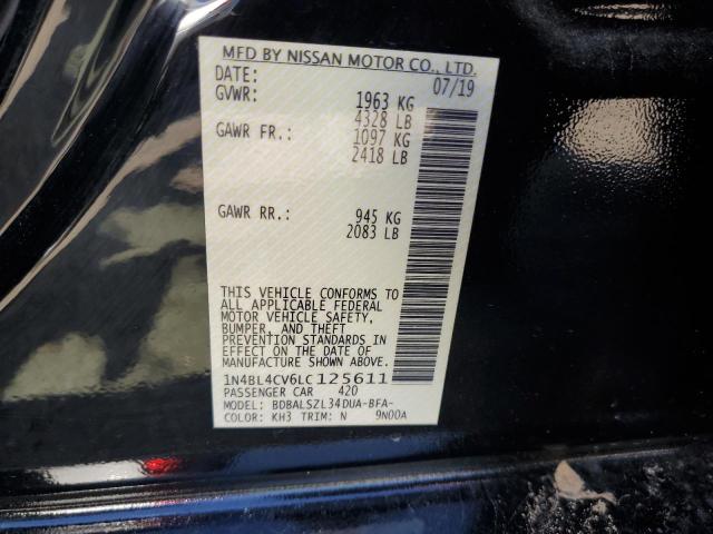 Photo 11 VIN: 1N4BL4CV6LC125611 - NISSAN ALTIMA SR 