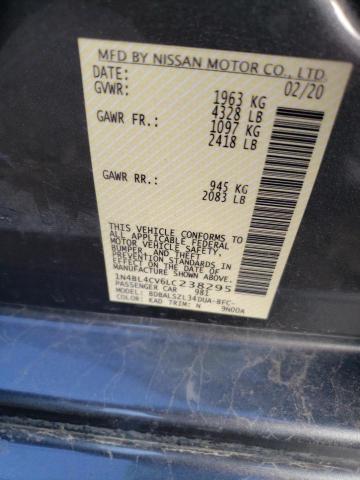 Photo 11 VIN: 1N4BL4CV6LC238295 - NISSAN ALTIMA SR 