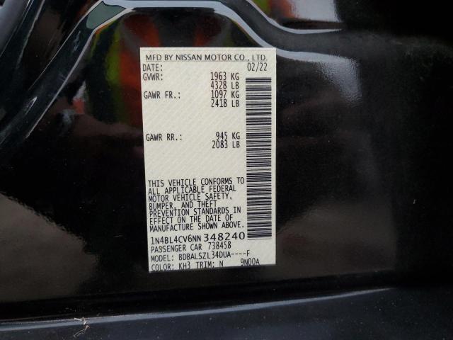 Photo 12 VIN: 1N4BL4CV6NN348240 - NISSAN ALTIMA SR 