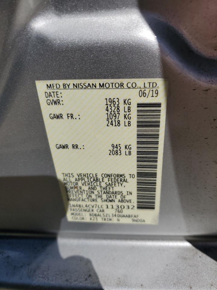 Photo 11 VIN: 1N4BL4CV7LC113032 - NISSAN ALTIMA 