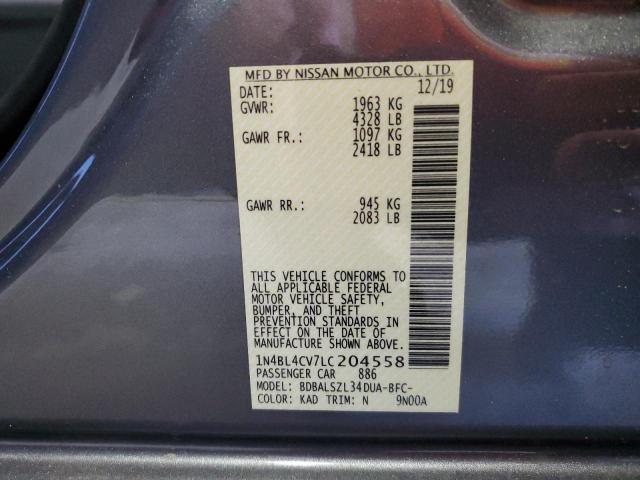 Photo 11 VIN: 1N4BL4CV7LC204558 - NISSAN ALTIMA 