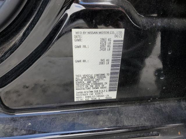 Photo 11 VIN: 1N4BL4CV7MN383321 - NISSAN ALTIMA SR 