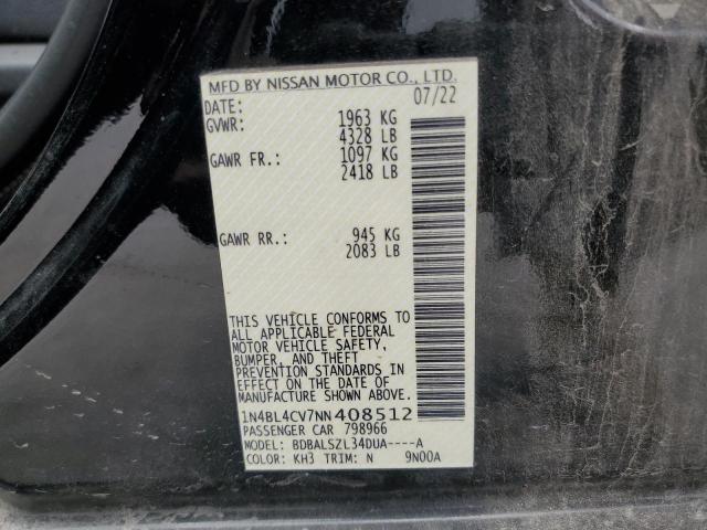 Photo 11 VIN: 1N4BL4CV7NN408512 - NISSAN ALTIMA 