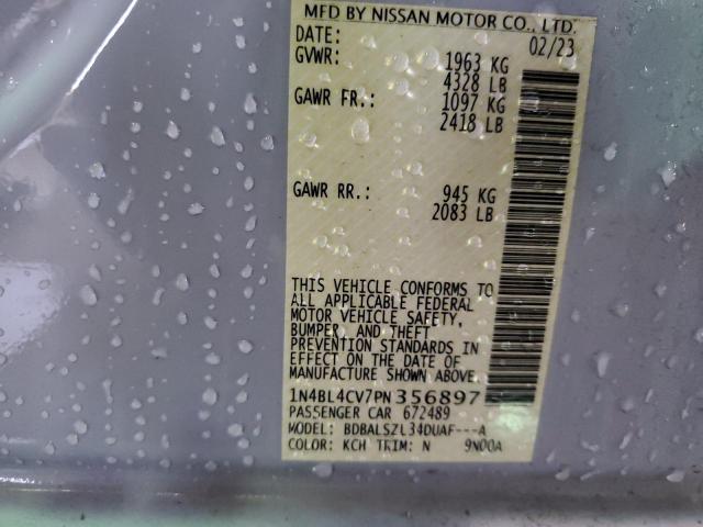 Photo 12 VIN: 1N4BL4CV7PN356897 - NISSAN ALTIMA 