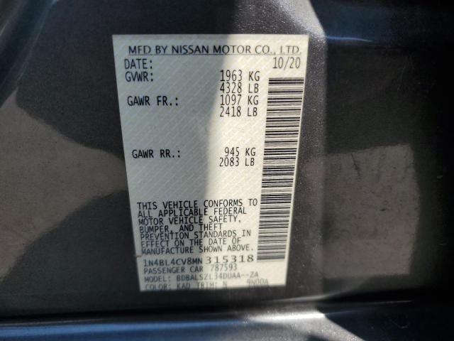 Photo 11 VIN: 1N4BL4CV8MN315318 - NISSAN ALTIMA 