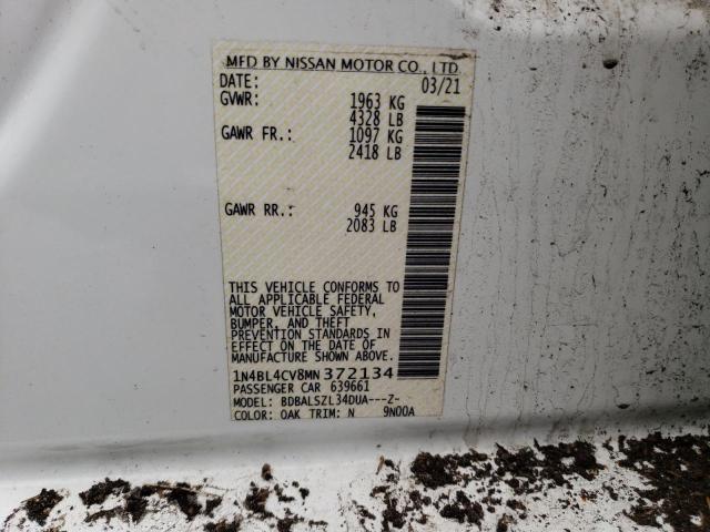 Photo 11 VIN: 1N4BL4CV8MN372134 - NISSAN ALTIMA SR 