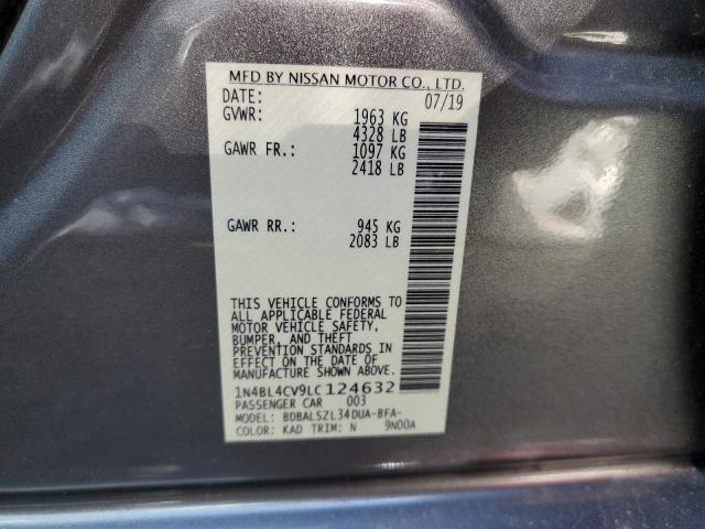 Photo 12 VIN: 1N4BL4CV9LC124632 - NISSAN ALTIMA SR 