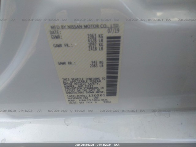 Photo 8 VIN: 1N4BL4CV9LC130561 - NISSAN ALTIMA 