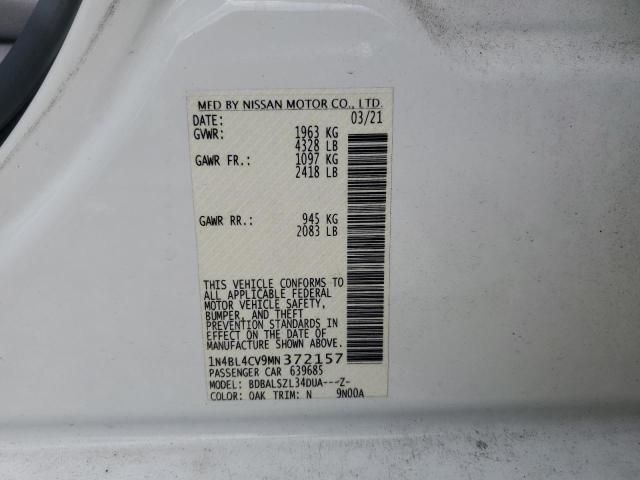 Photo 11 VIN: 1N4BL4CV9MN372157 - NISSAN ALTIMA 