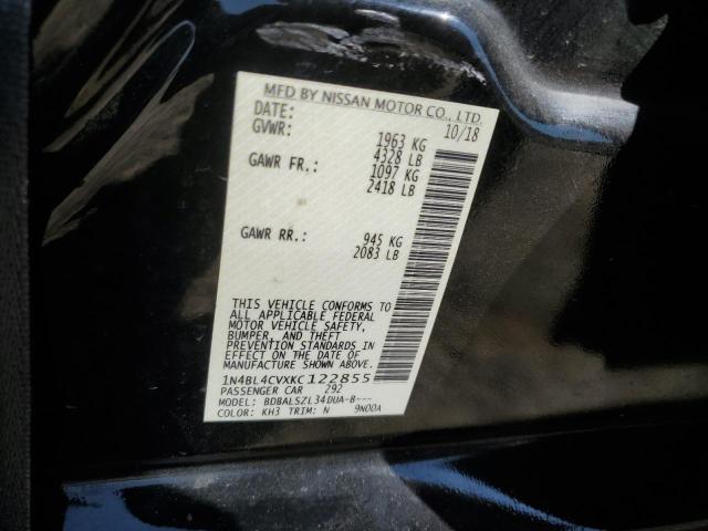 Photo 11 VIN: 1N4BL4CVXKC122855 - NISSAN ALTIMA 