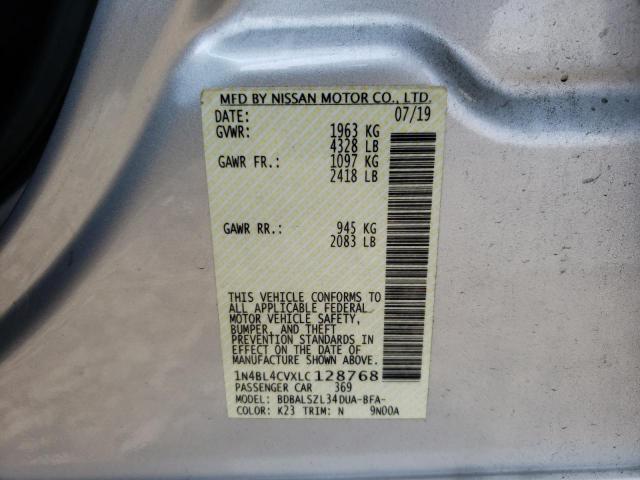 Photo 11 VIN: 1N4BL4CVXLC128768 - NISSAN ALTIMA SR 