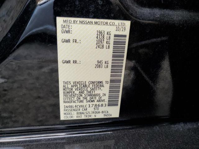 Photo 9 VIN: 1N4BL4CVXLC178683 - NISSAN ALTIMA SR 