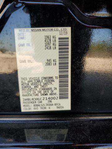 Photo 11 VIN: 1N4BL4CVXLC214002 - NISSAN ALTIMA SR 